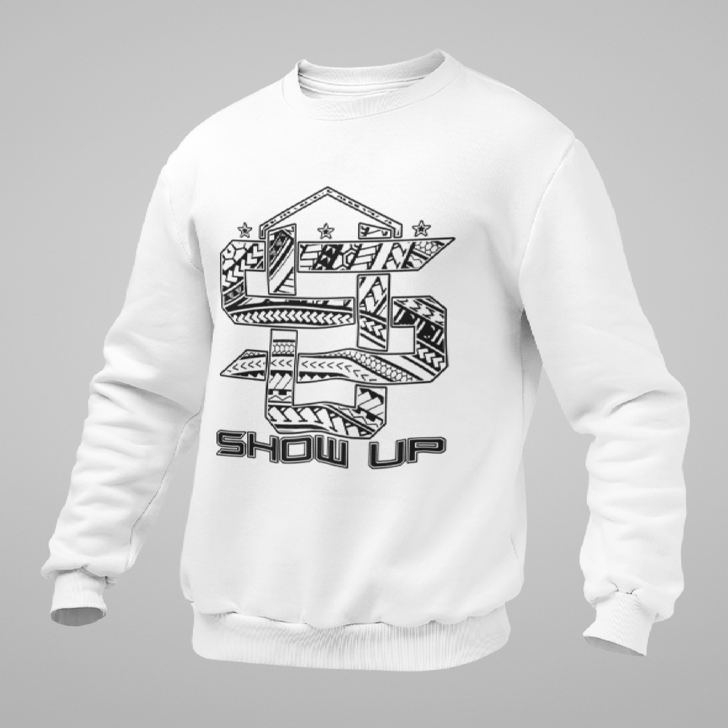 Classic Polynesian Show Up Crewneck Sweatshirt