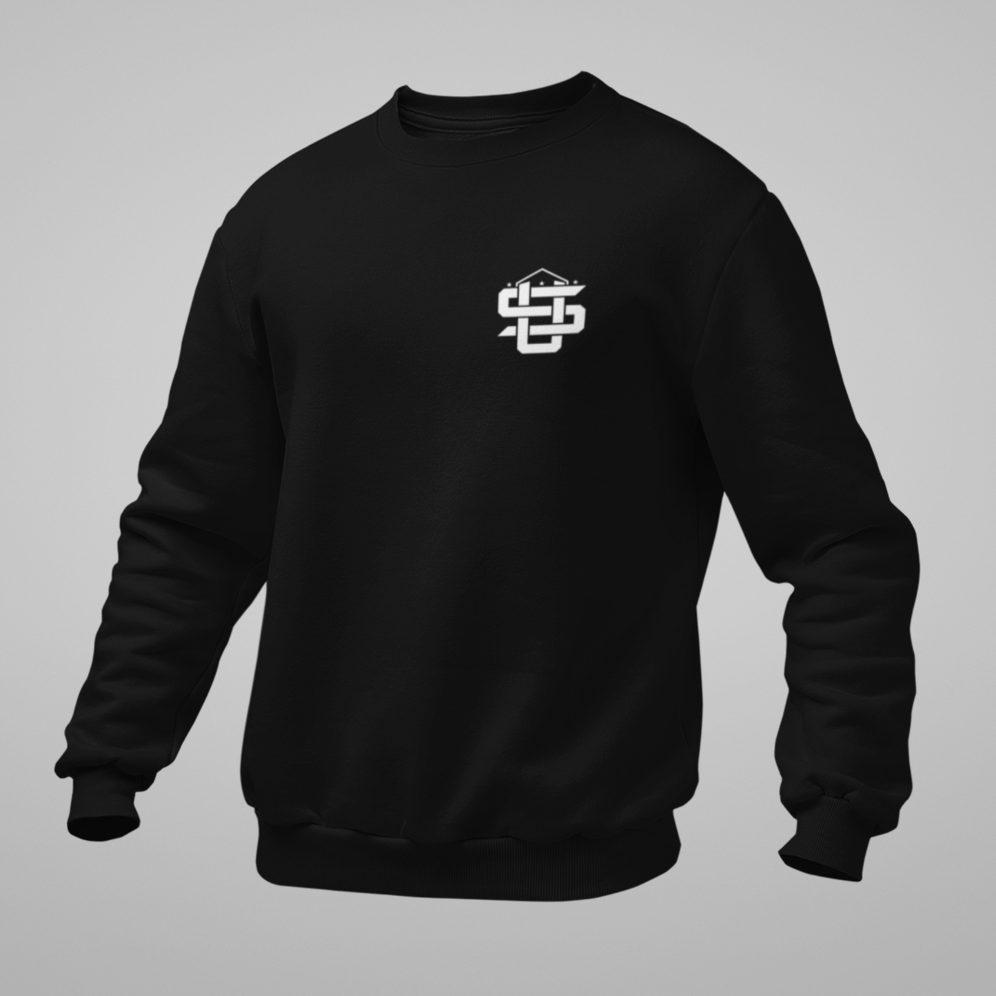 Show Up Badge Crewneck Sweatshirt