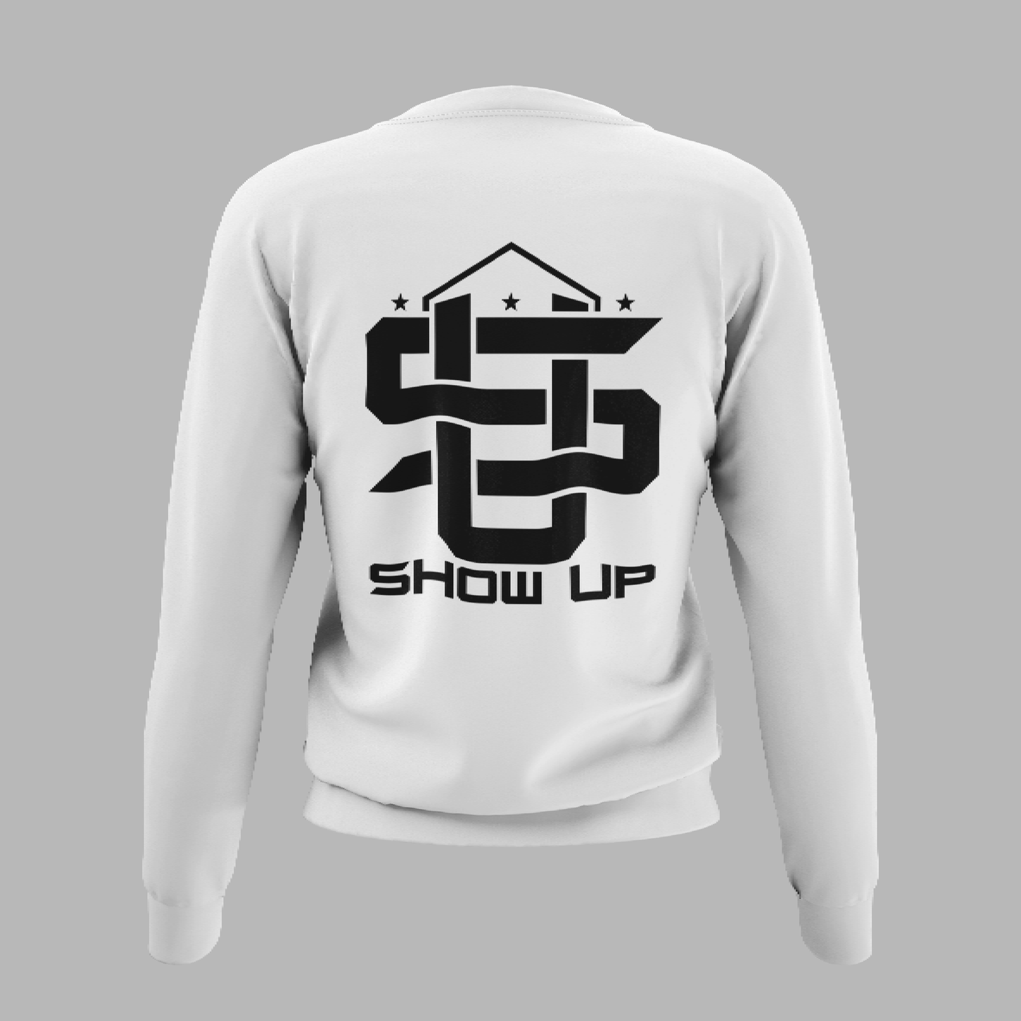 Show Up Badge Crewneck Sweatshirt