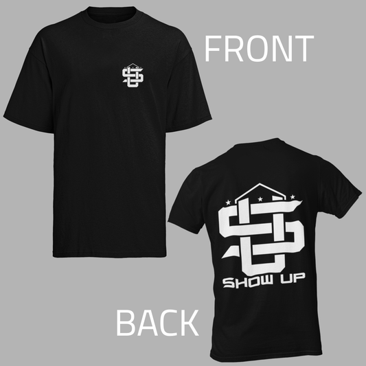 Show Up Badge T-shirt
