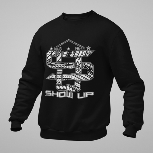 Classic Polynesian Show Up Crewneck Sweatshirt