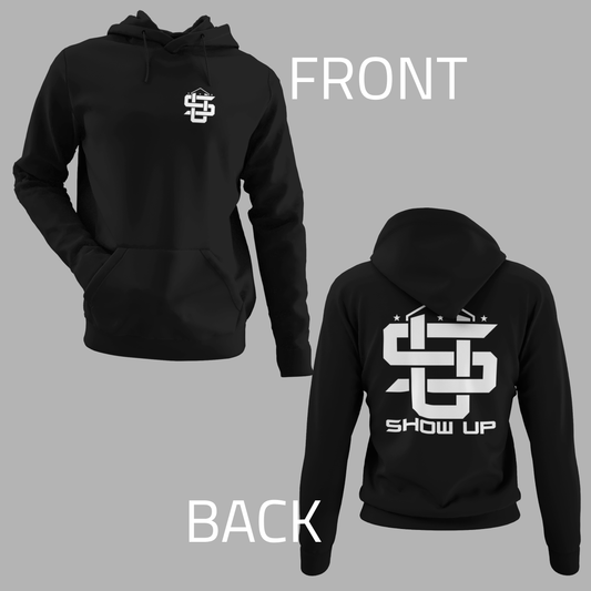 Show Up Badge Hoodie